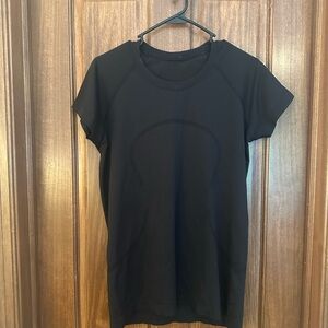Lululemon Short sleeve swiftly 2.0 waist length Black Women's Top
